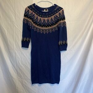 NWT Maison Jules Knit Sweater Dress
